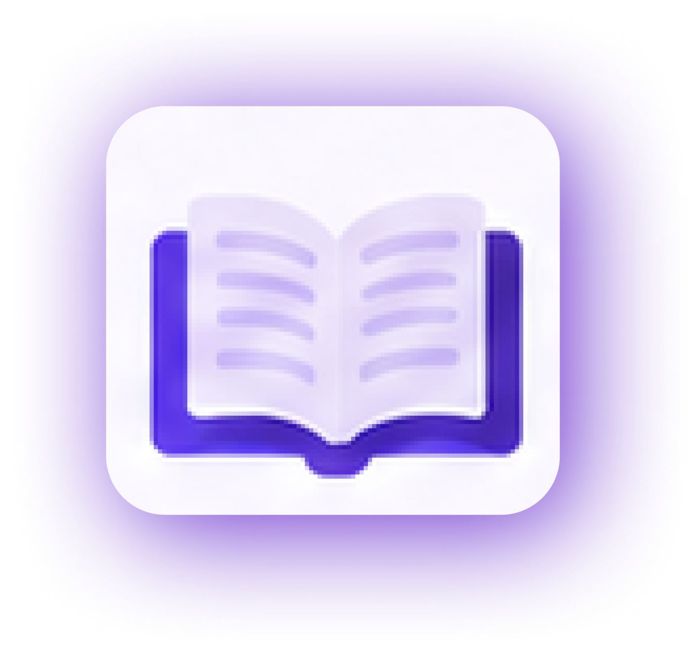 Open book education icon