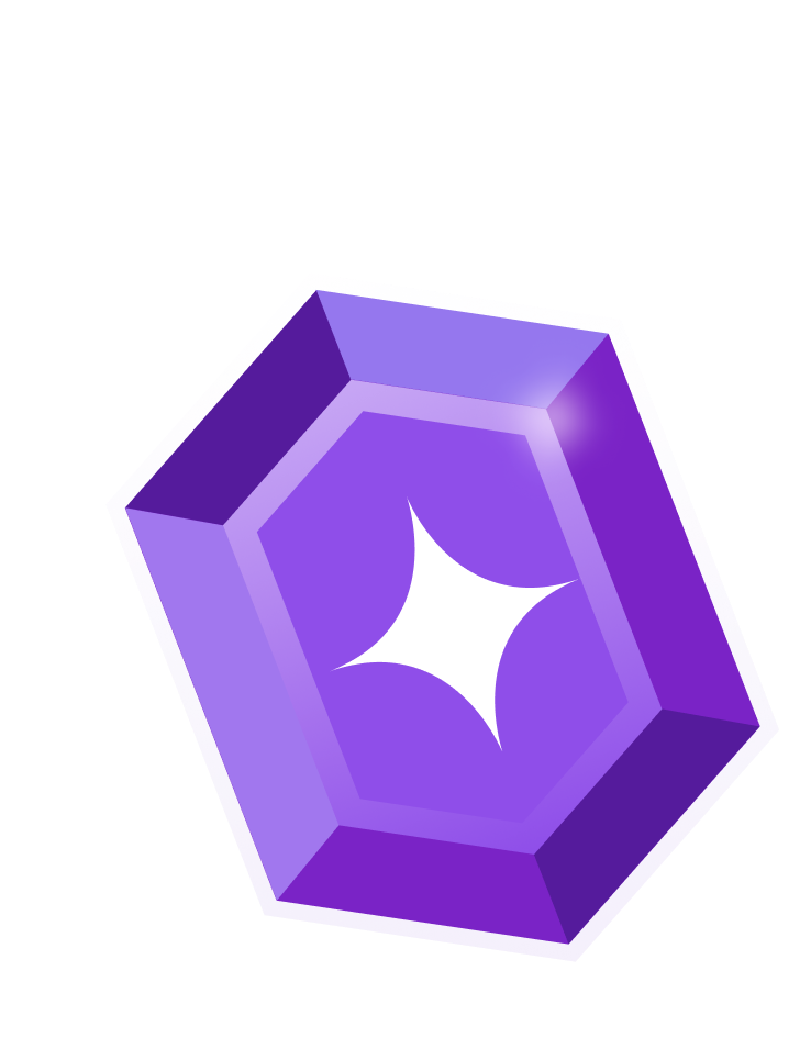Purple MagicTask gem