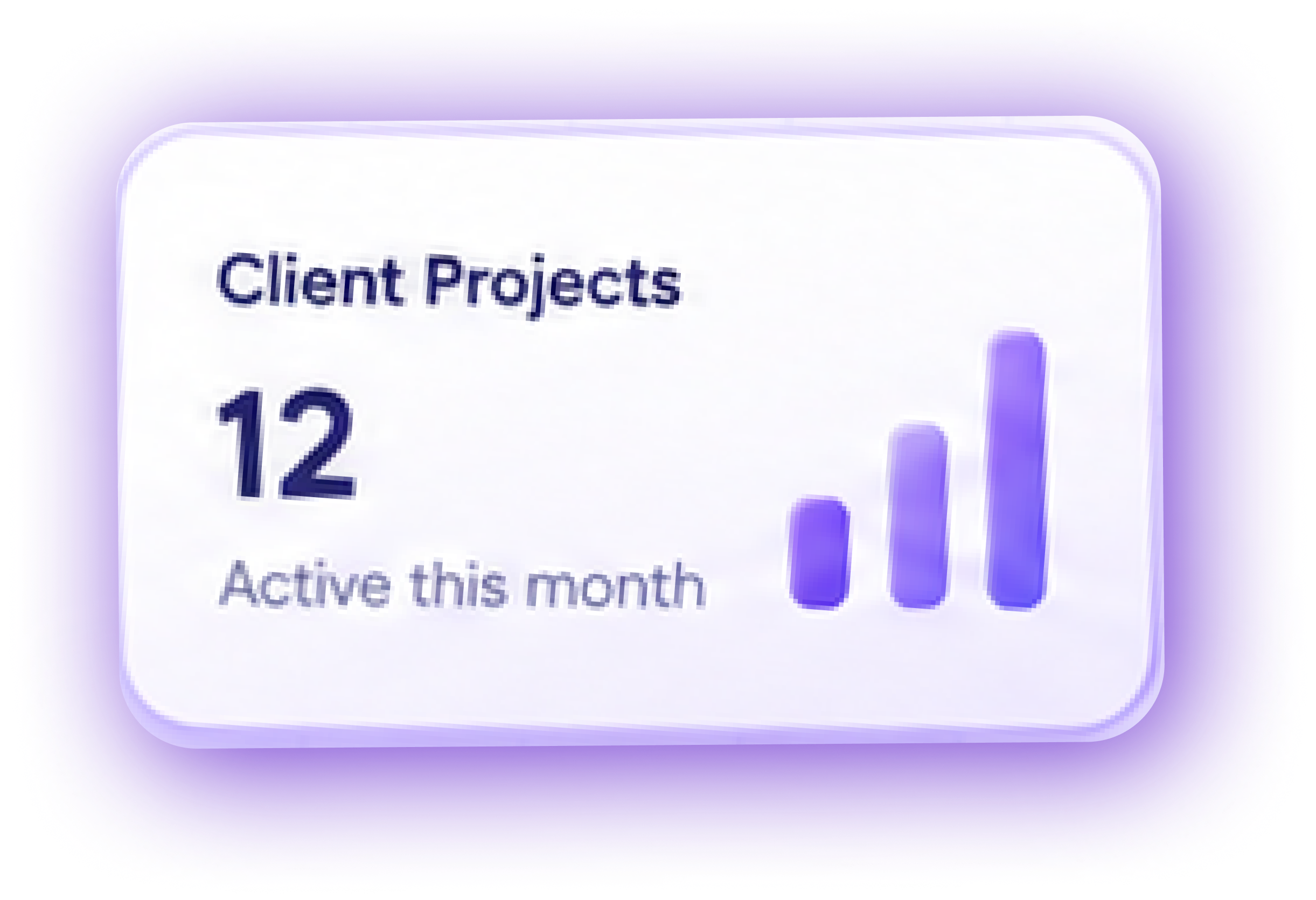 Active client projects summary