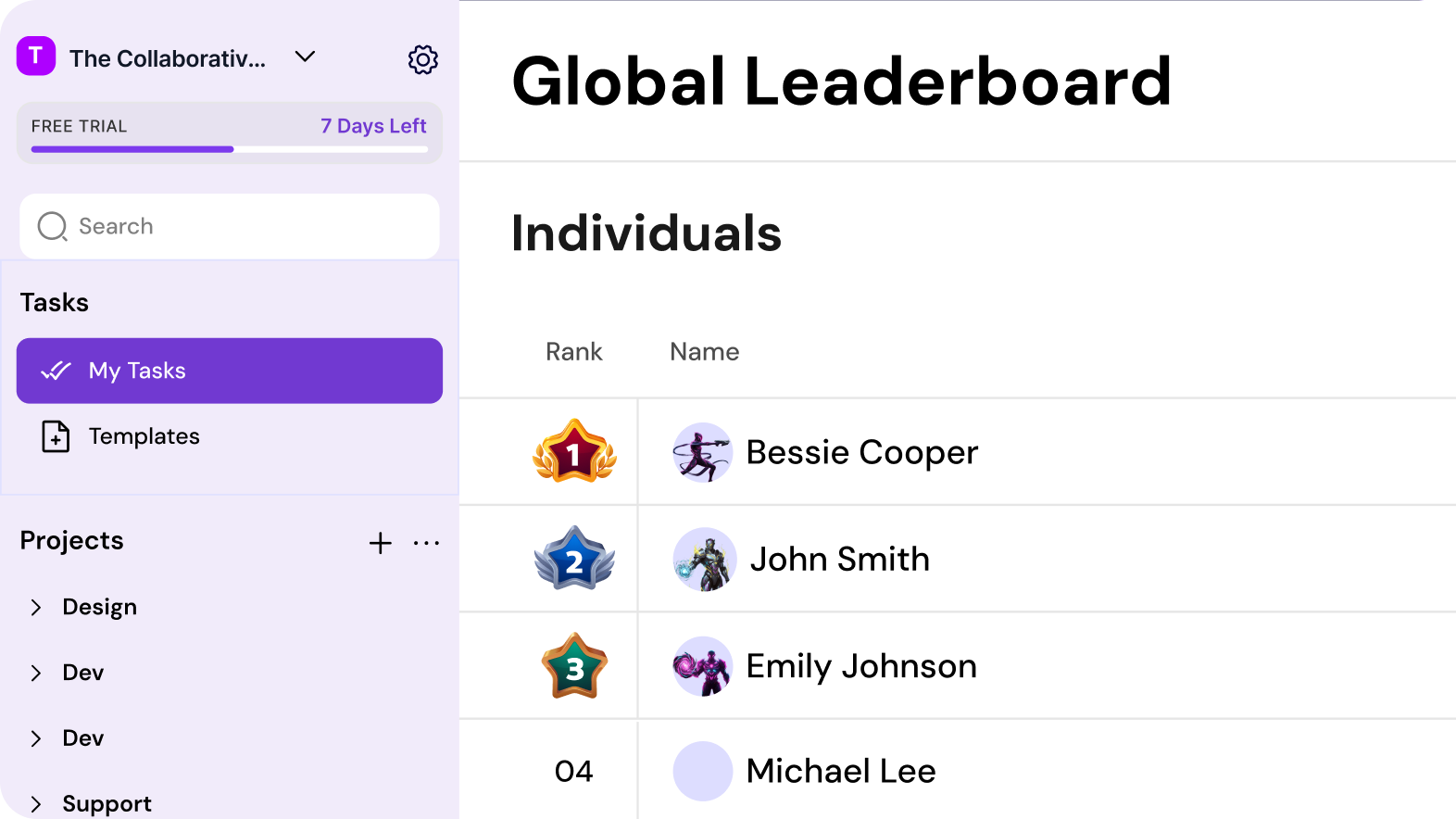 Global Leaderboard